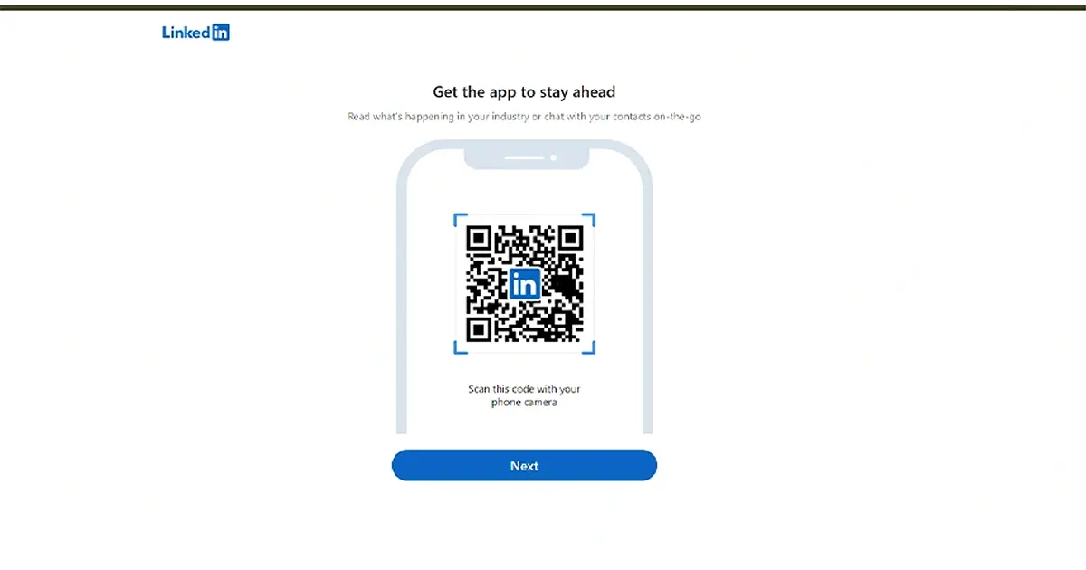 دریافت برنامه موبایل لینکدین